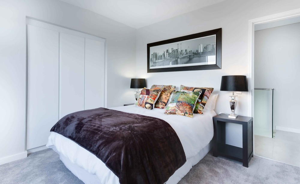 Clean bedroom