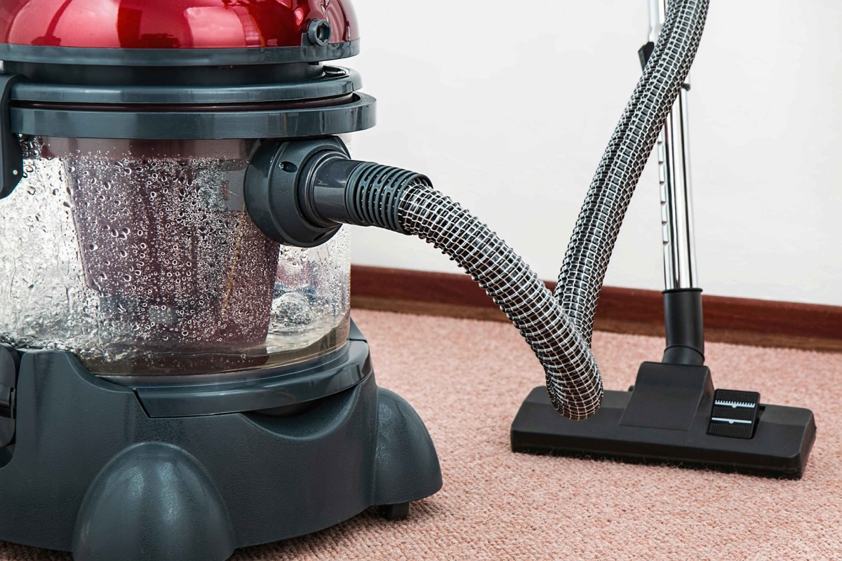 Professional cleaning team